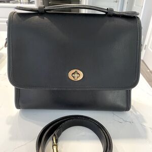 Black Vintage Coach 9870
